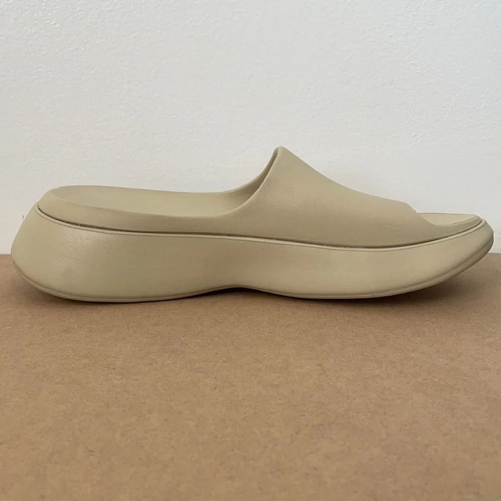 Zara Chunky Oversized Platform Slides Y2K Size 9 - Picture 9 of 9